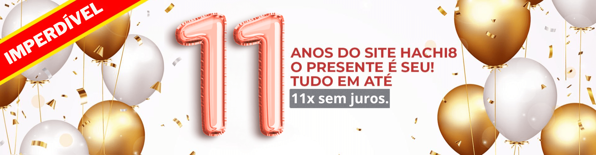 Aniversário 11 anos Hachi8
