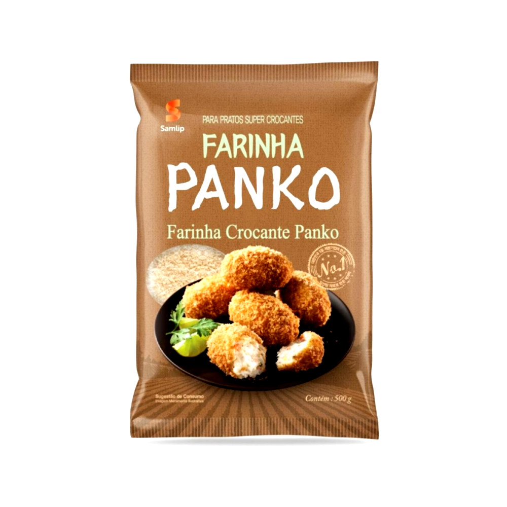 Farinha para Empanar Crocante Panko Samlip - 500g