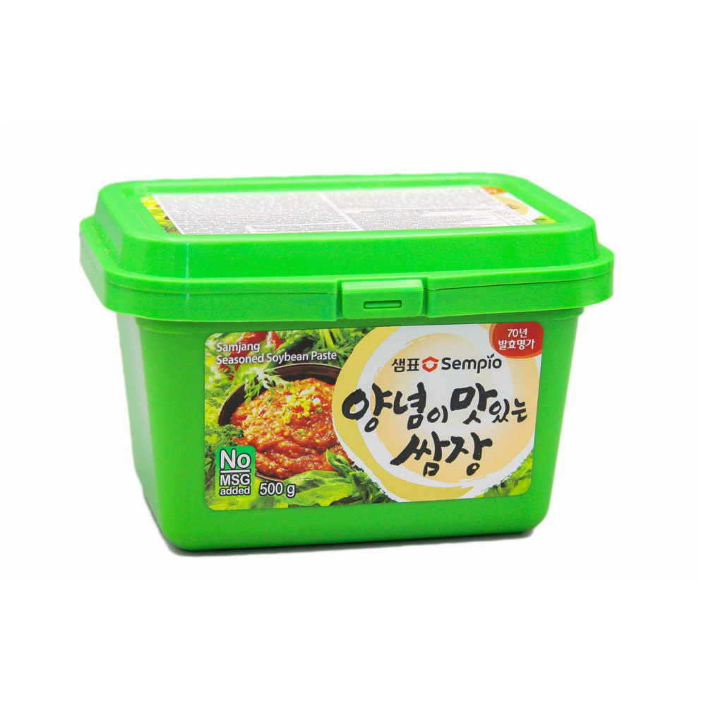 Pasta de Soja Temperada Coreana Ssamjang Sempio - 500 Gramas