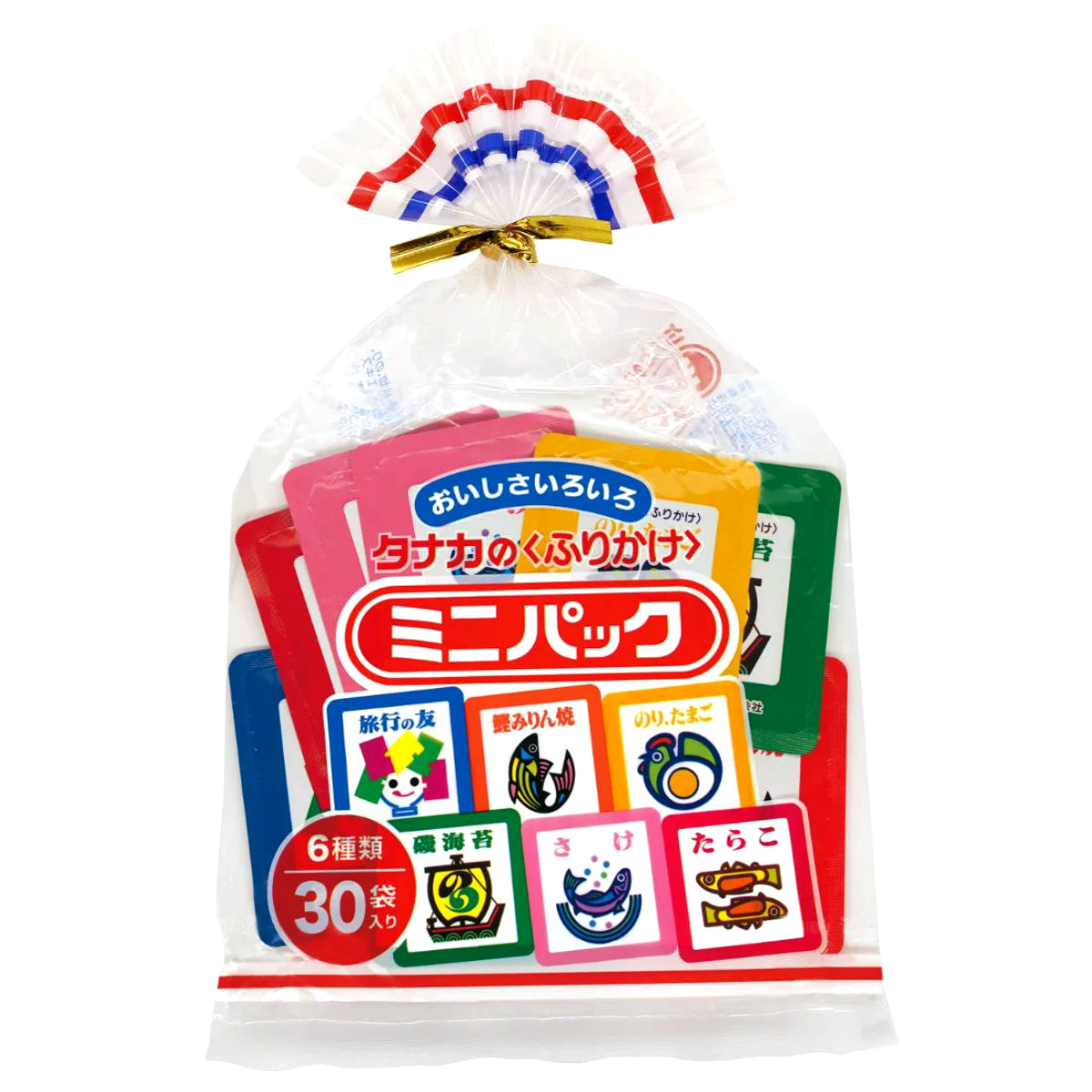 Tempero para Arroz Japonês Furikake Tanaka (30 sachês) 6 Sabores - 60 Gramas - Cópia (1)