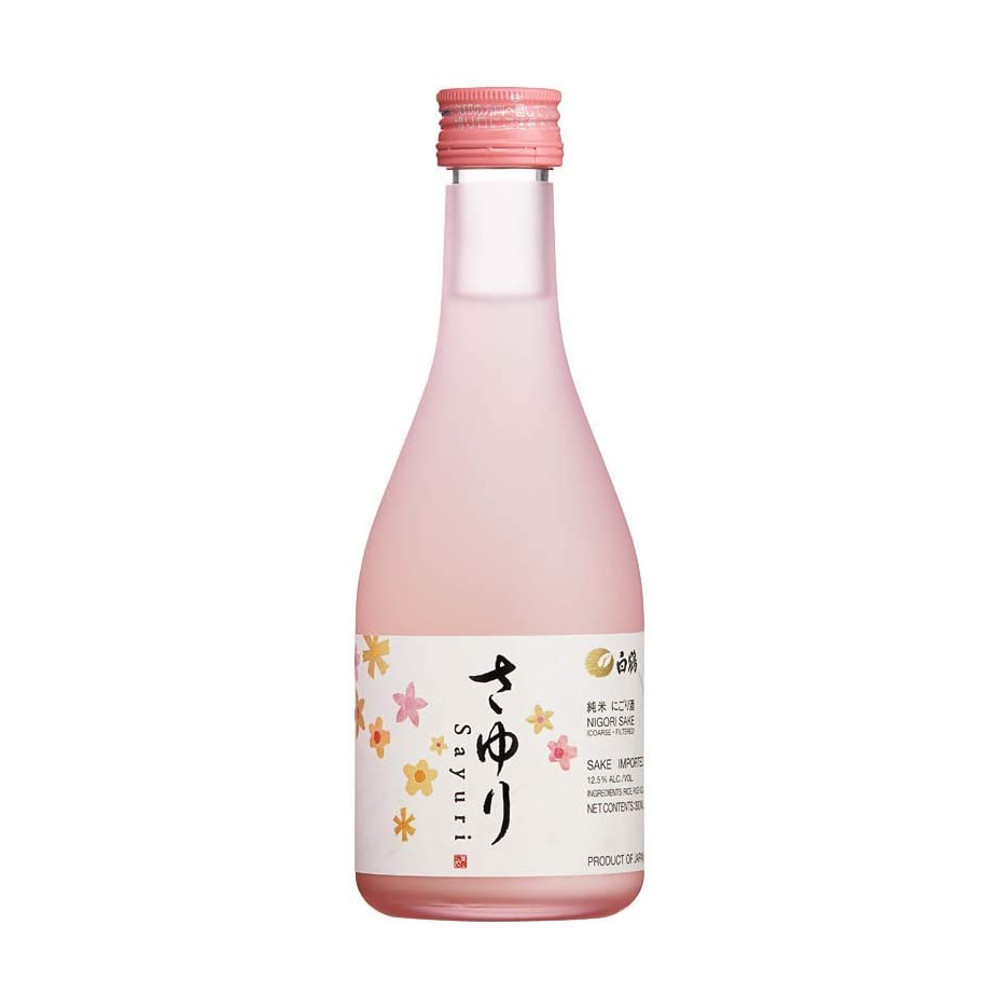 Saquê Licoroso Japonês Especial Sayuri Nigori Hakutsuru - 300mL