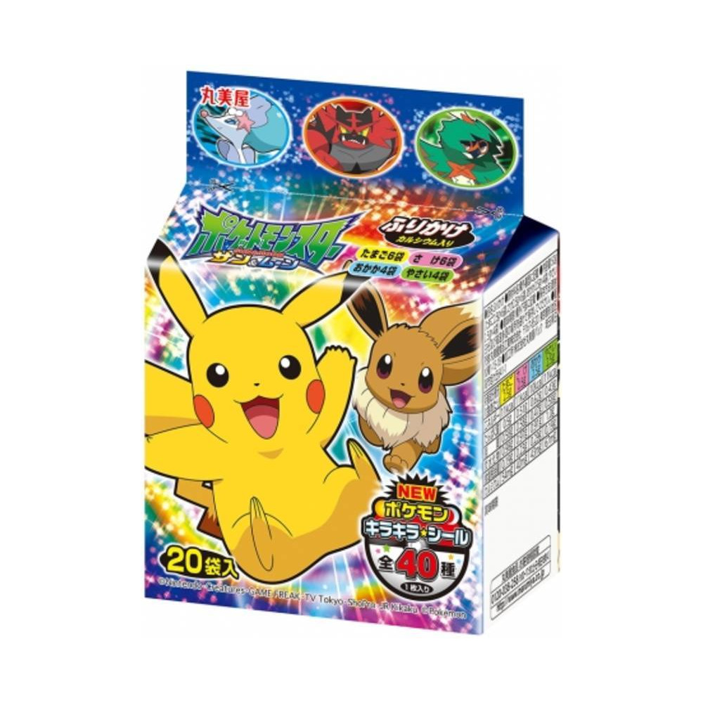 Tempero para Arroz Japonês Furikake Pokemon (20 sachês) - 50 Gramas