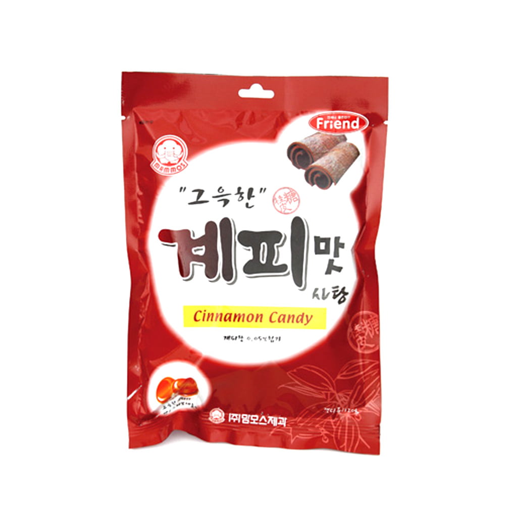 Bala Coreana Sabor Canela Mammos - 120 gramas