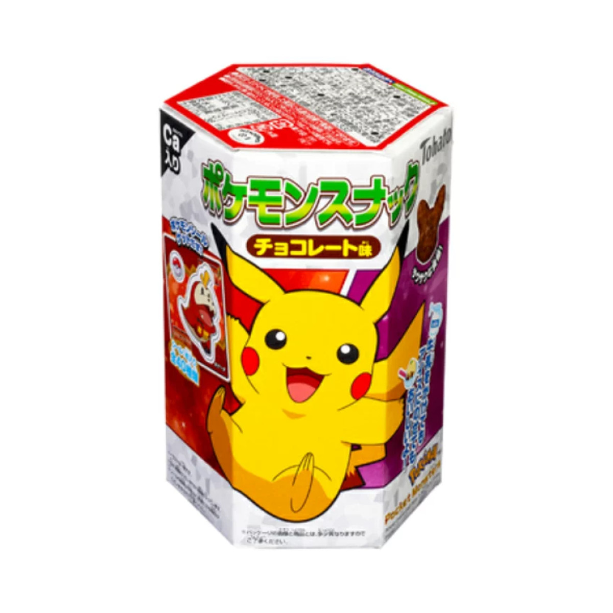 Salgadinho de Milho Japones Sabor Chocolate Pokemon Tohato - 23 gramas