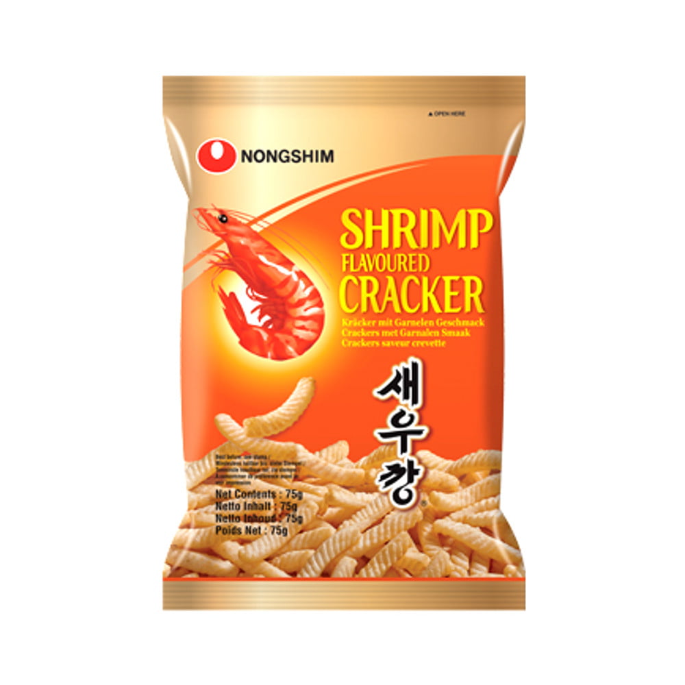 Salgadinho Coreano Camarão -  Shrimp Cracker 75 gramas