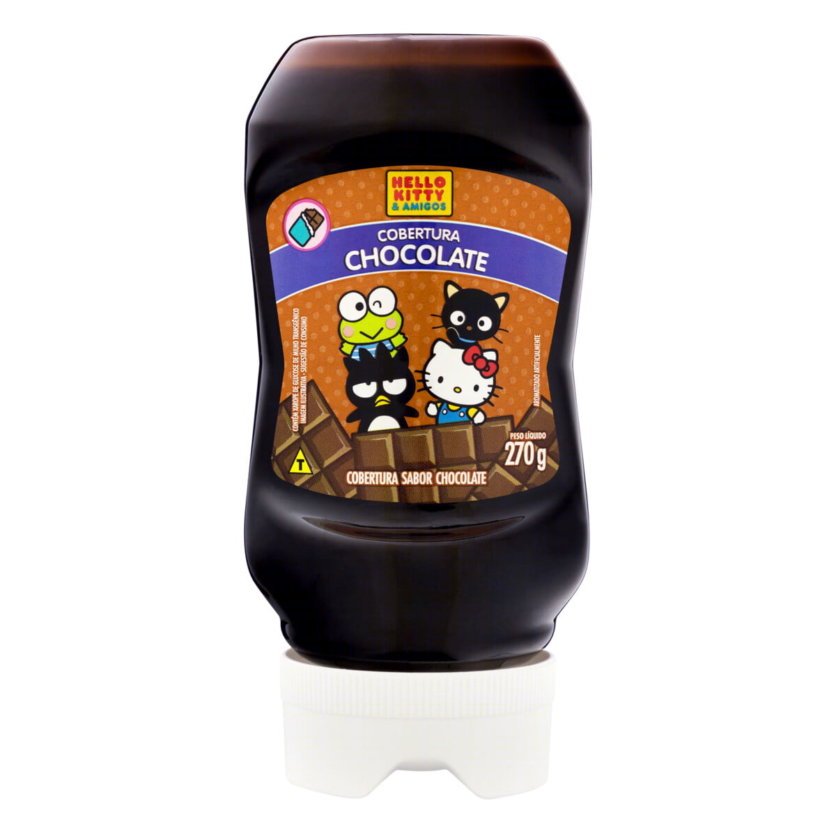 Cobertura sabor Chocolate Hello Kitty Kenko - 270 gramas