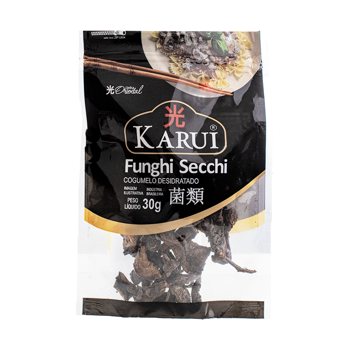 Cogumelo Desidratado Seco Funghi Secchi Karui - 30 gramas