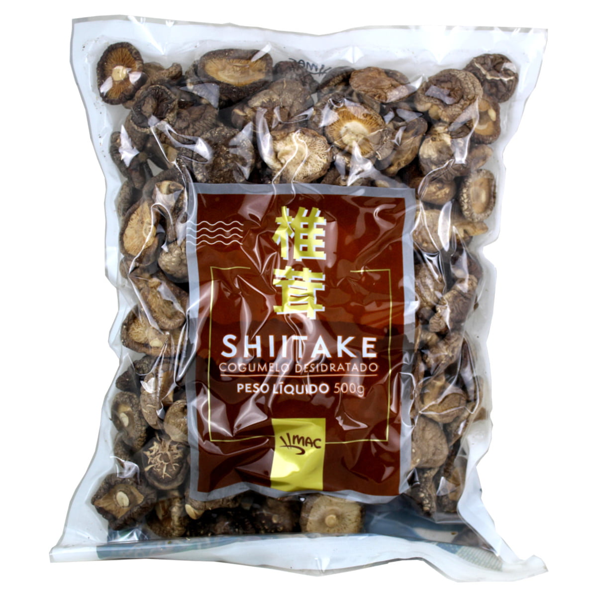 Cogumelo Desidratado Shitake MAC - 500 gramas - Hachi8