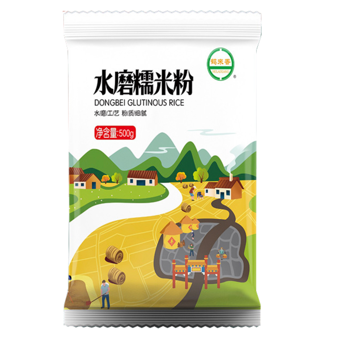 Farinha de Arroz Moti Gome Dongblei Glutinous Rice Glutinoso - 500g