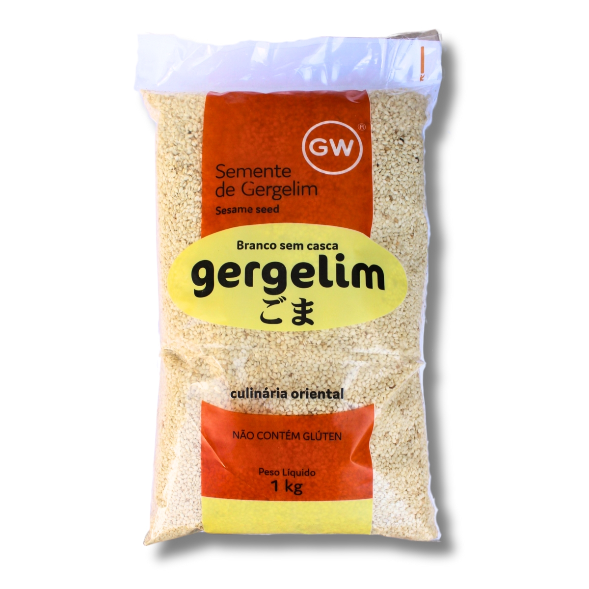 Gergelim Branco sem Casca  GW - 1 kg