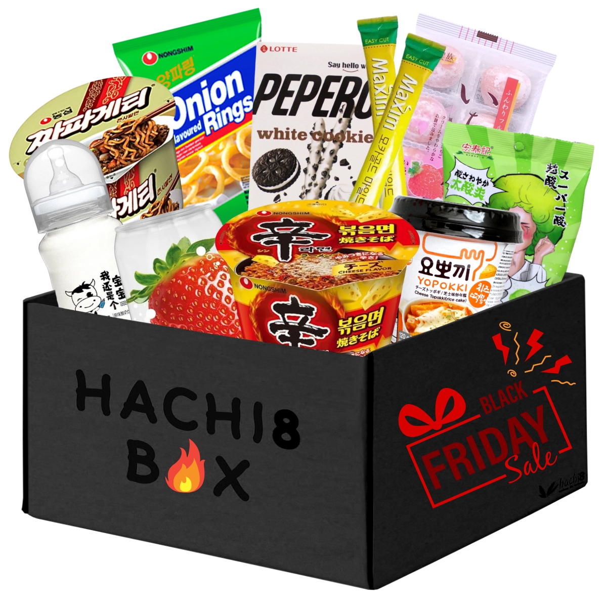 Kit Produtos Orientais Hachi8 Box Especial - Versão Ressaca Black Friday 1