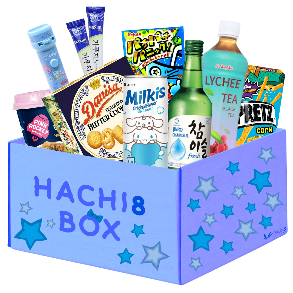 Kit Produtos Orientais Hachi8 Box - Versão Comemorativa Produtos Cor Azul 6