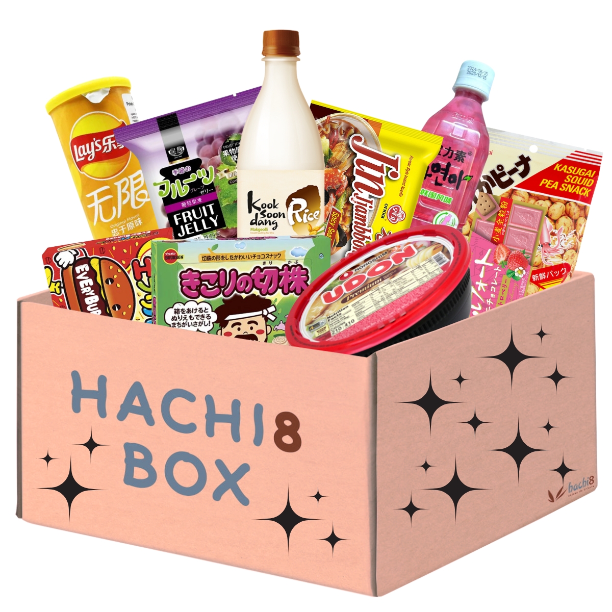 Kit Produtos Orientais Hachi8 Box - Versão Especial 2