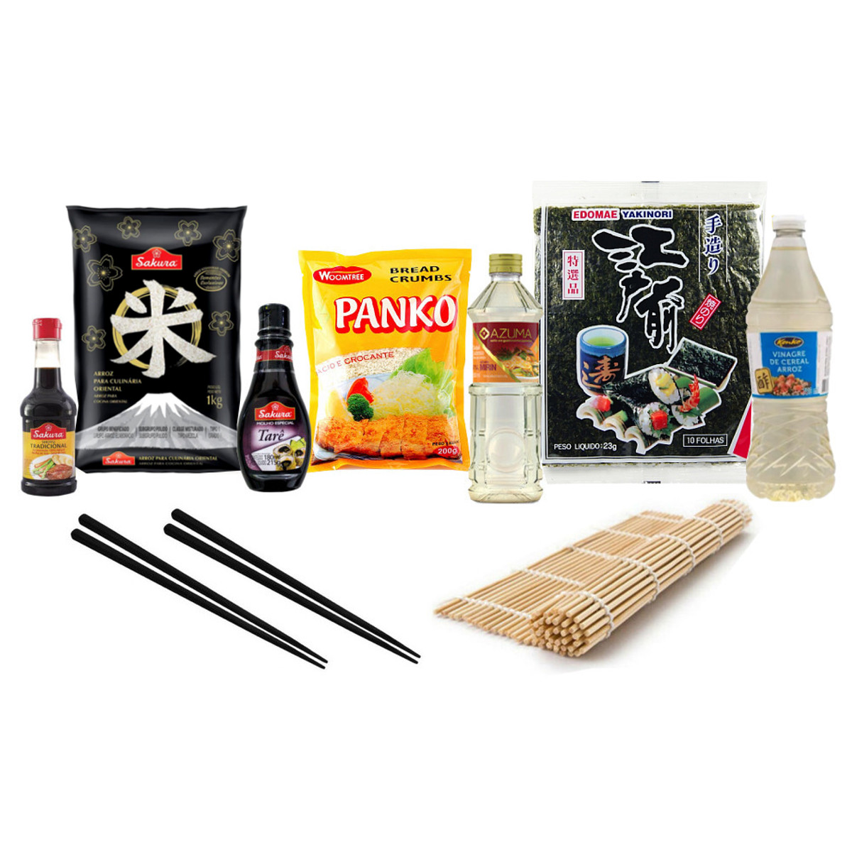 Kit Sushi Premium - 9 itens
