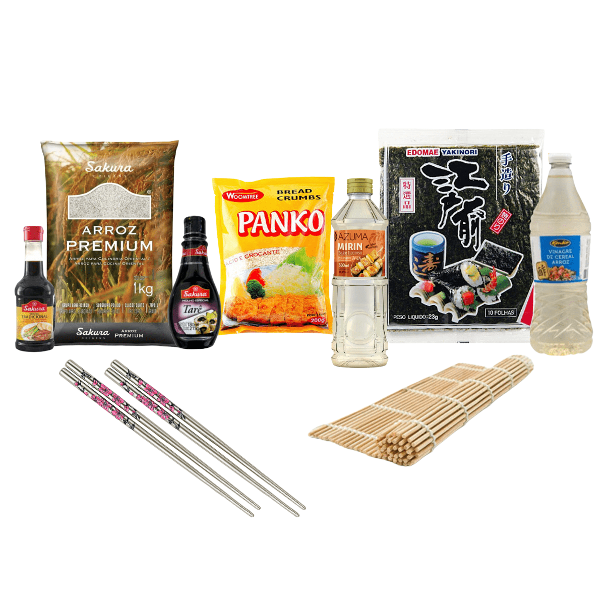 Kit Sushi Premium - 9 itens