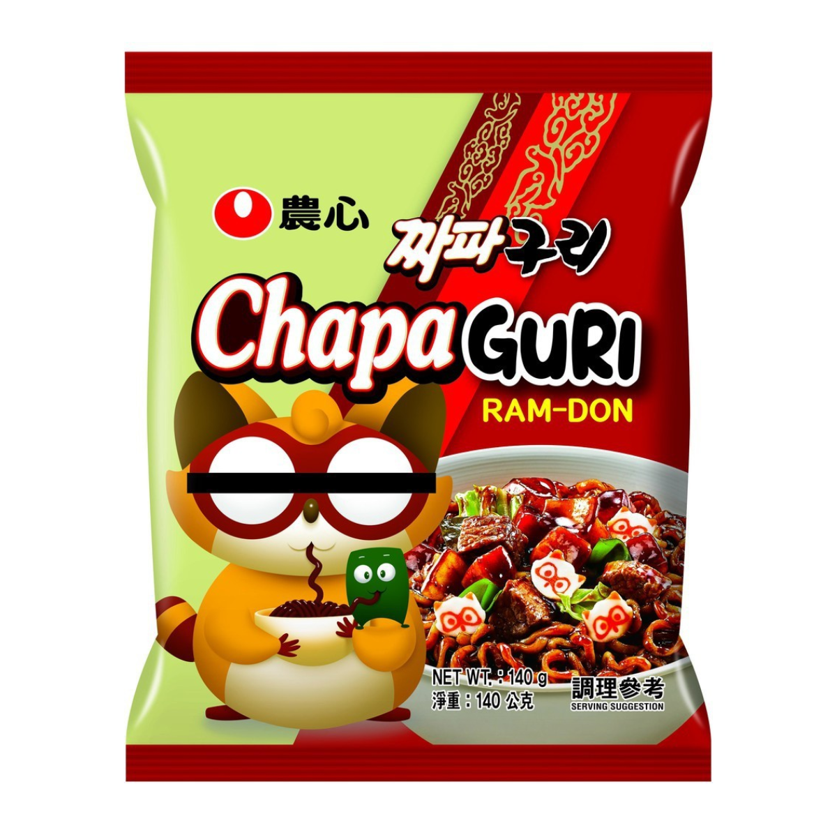 Lamen Coreano Chapaguri RAM-DON Nongshim - 140g