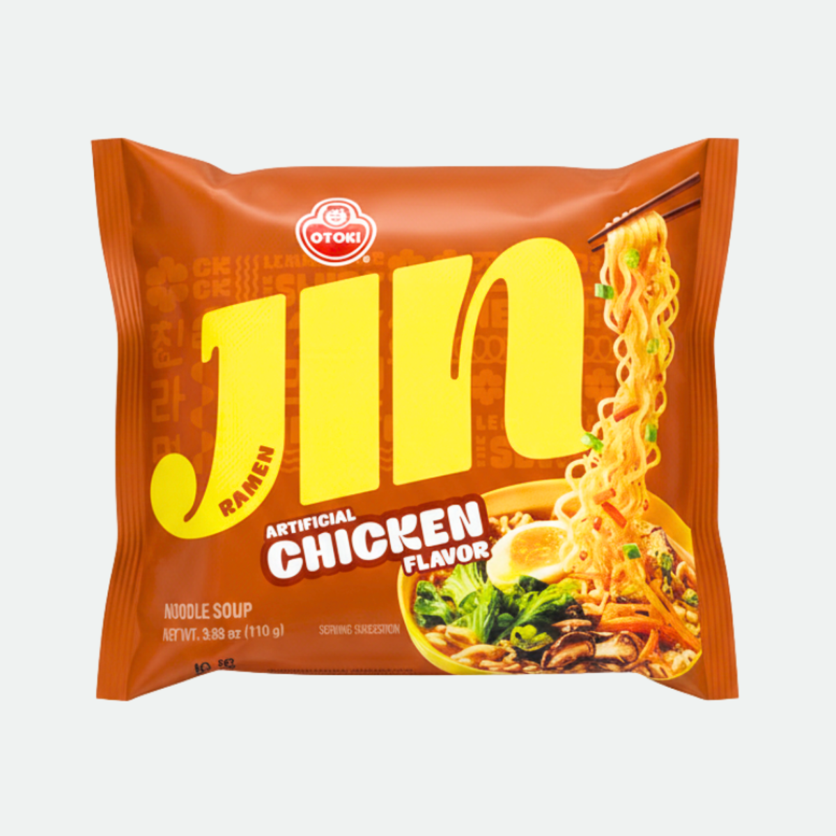 Lamen Coreano Jin Ramen Ottogi Sabor Galinha - 110 gramas