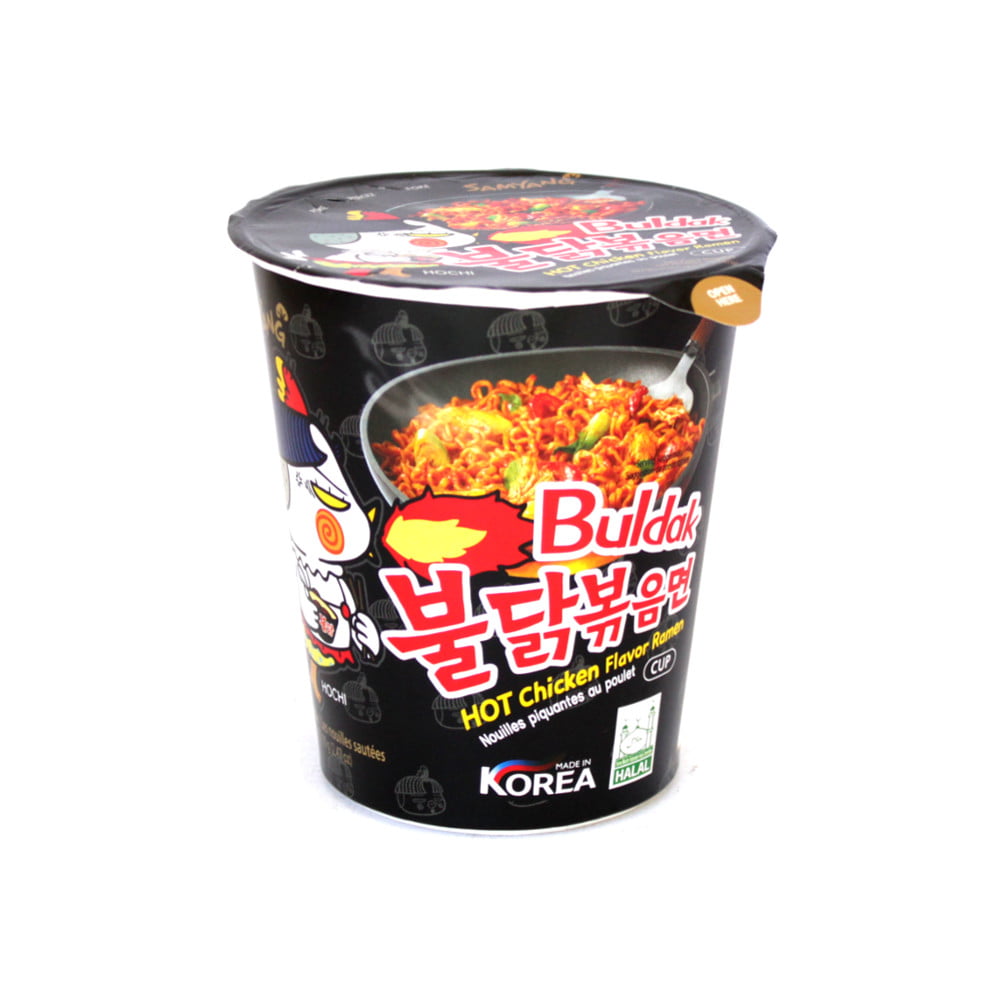 Lamen Coreano Copo Super Apimentado Hot Chicken Flavor Ramen Buldak - 70g