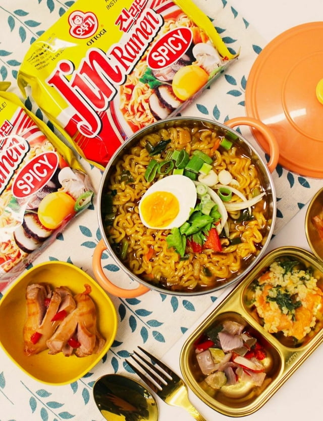 Lamen Coreano JIN RAMEN Picante - Aonde Encontrar?