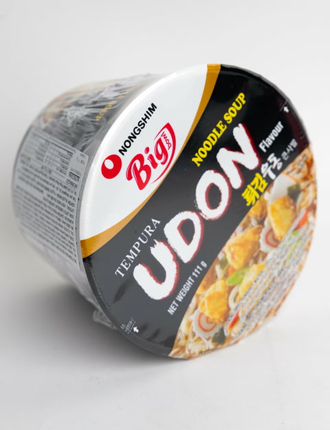 udon.　1113 Lamen Coreano Udon Tempurá Big Bowl - Aonde Encontrar?