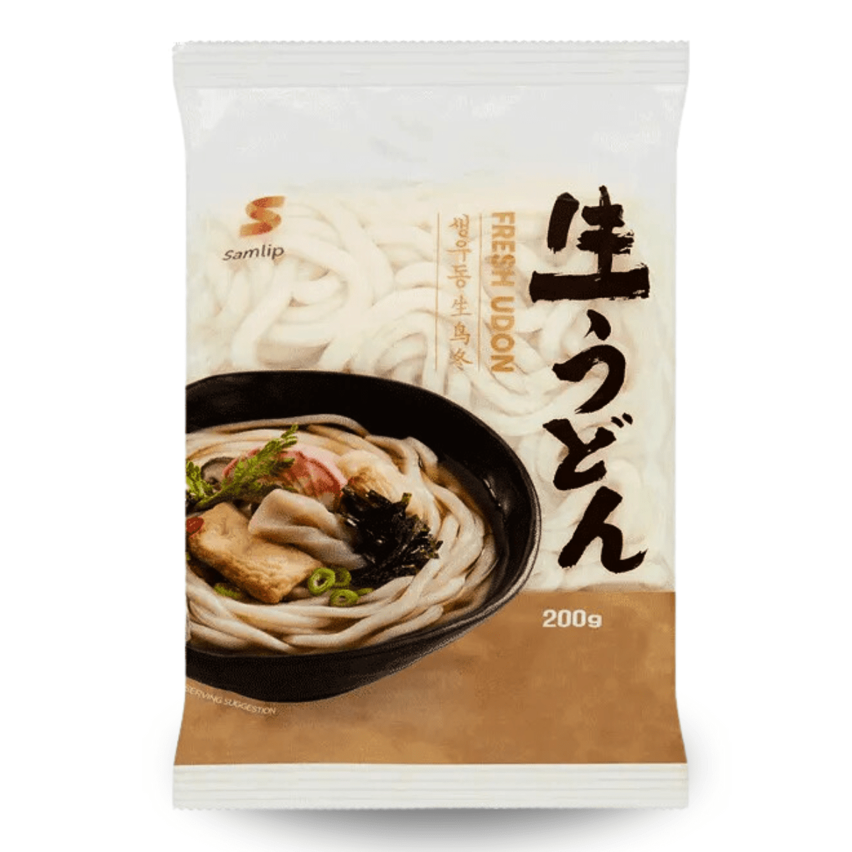 Nama Udon Macarrão Coreano Oriental Fresh Pré-Cozido sem Tempero  - 200 gramas