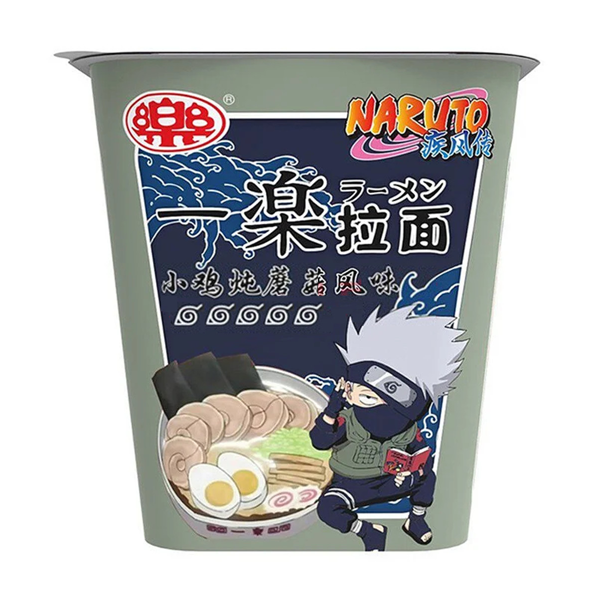 Lamen Naruto Copo Sabor Galinha com Shitake Kakashi - 100 gramas