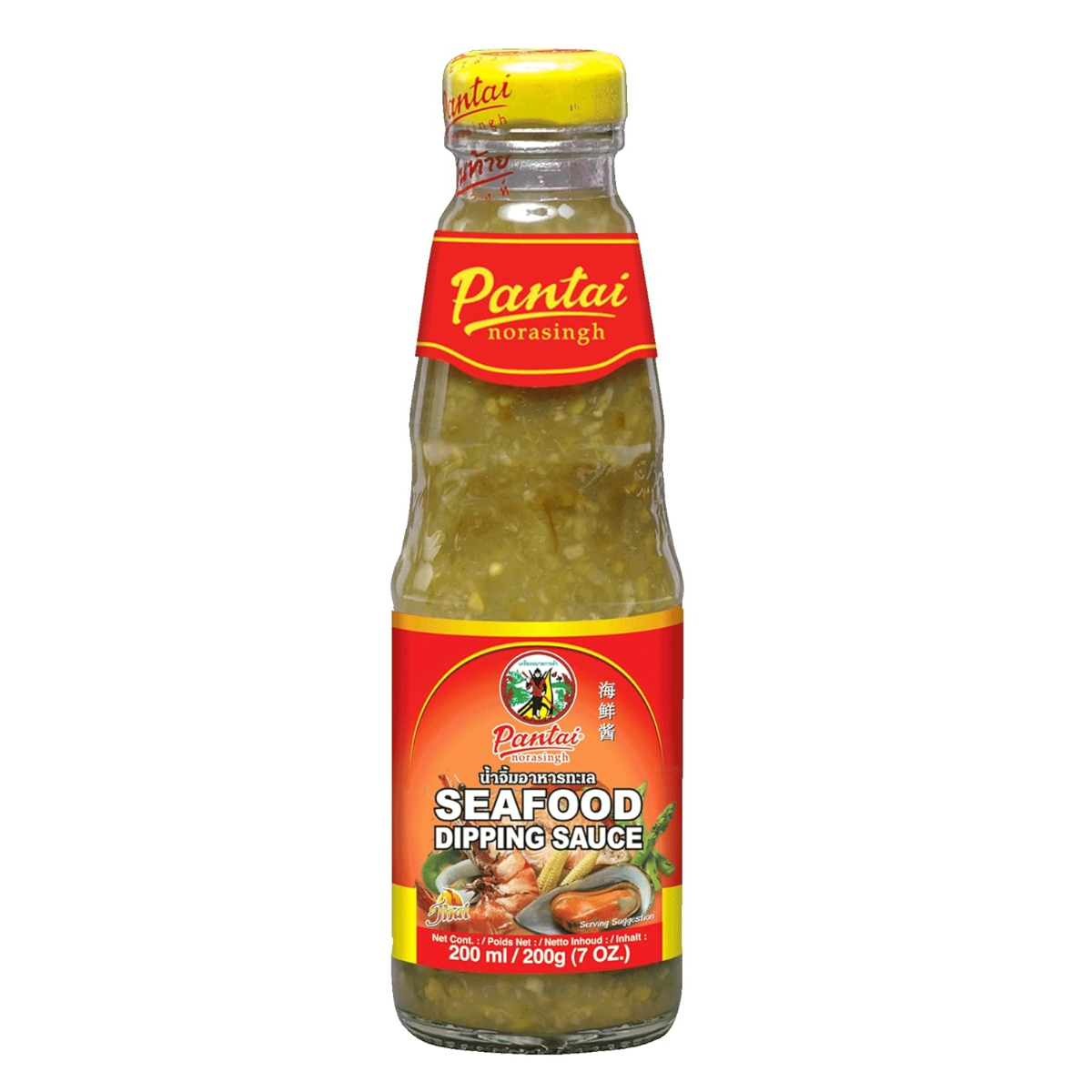Molho Picante de Frutos do Mar Tailandês Nam Jim Seafood Dipping Sauce Pantai - 200mL