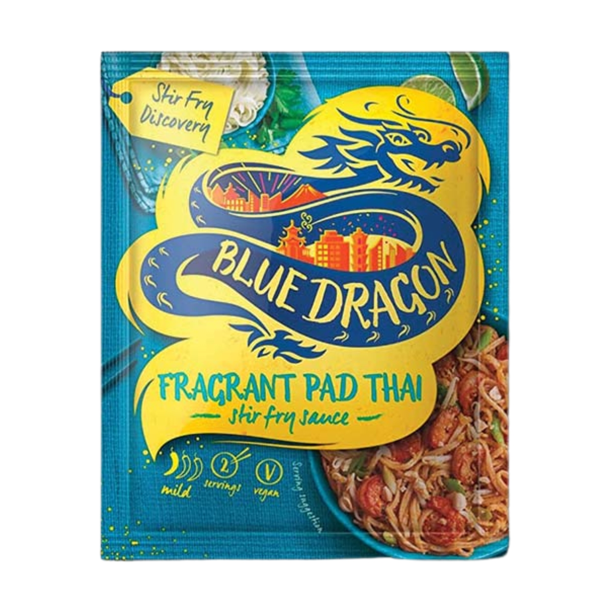 Molho Picante Para Saltear Sabor Fragrant Pad Thai Blue Dragon Sakura - 120 gramas