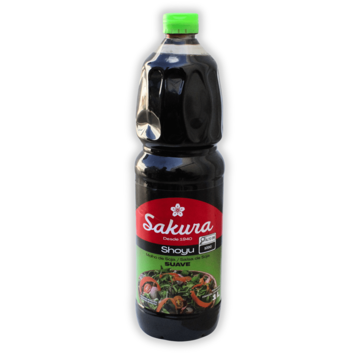 Molho de Soja Shoyu Sakura Suave - 1000 mL