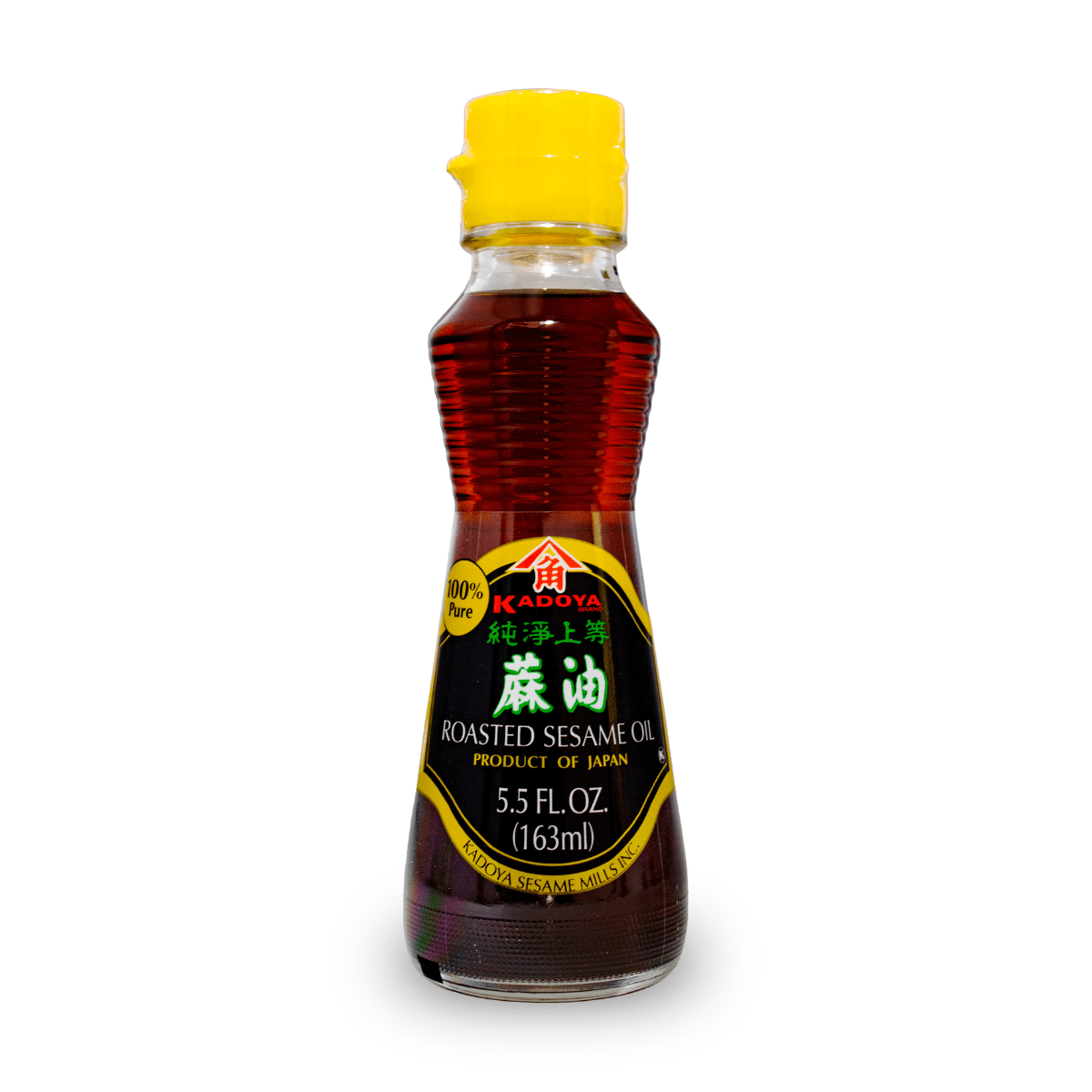 Óleo de Gergelim Japonês Torrado Kadoya - 163mL