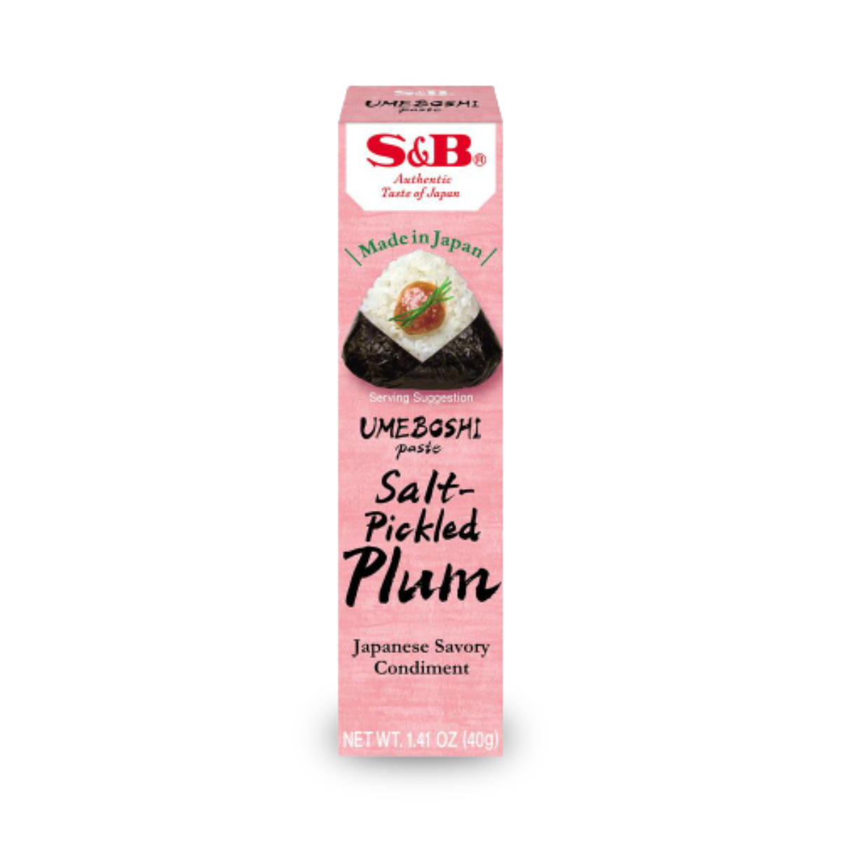 Pasta de Ameixa Japonesa Umeboshi S&B - 40g