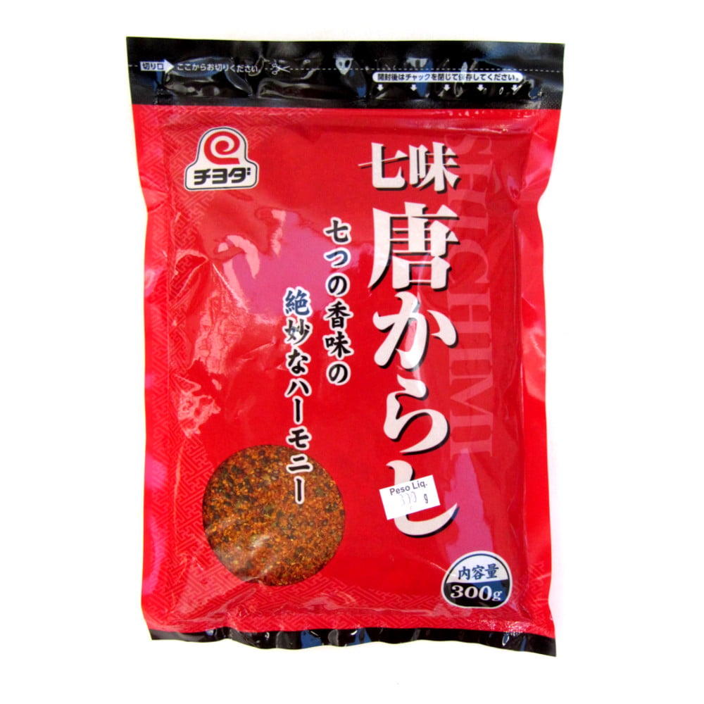 Pimenta Japonesa Vermelha em Pó Shichimi Togarashi Chiyoda - 300 gramas