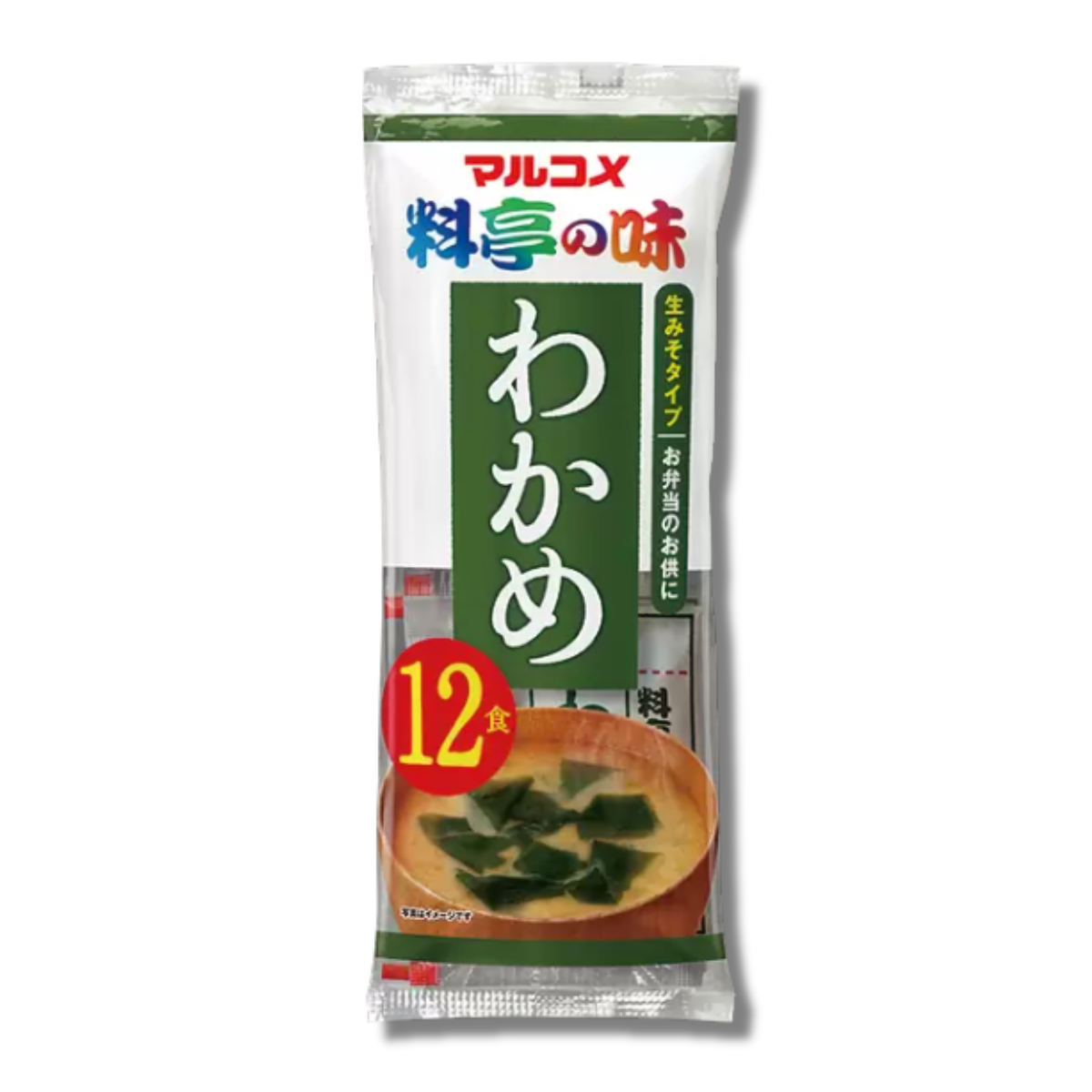 Sopa de Missoshiru em Sachê com Wakame Ryotei no Aji - 216 gramas