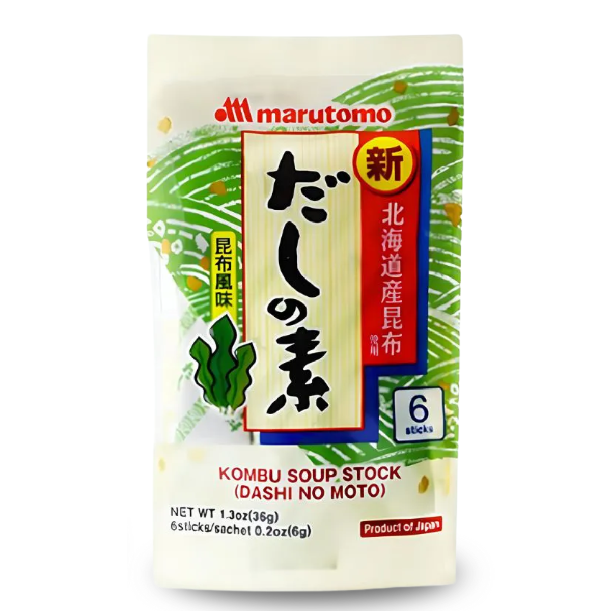 Tempero Pronto para preparação de Caldo Dashi no Moto Kombu – 6 sachês x 6 gramas