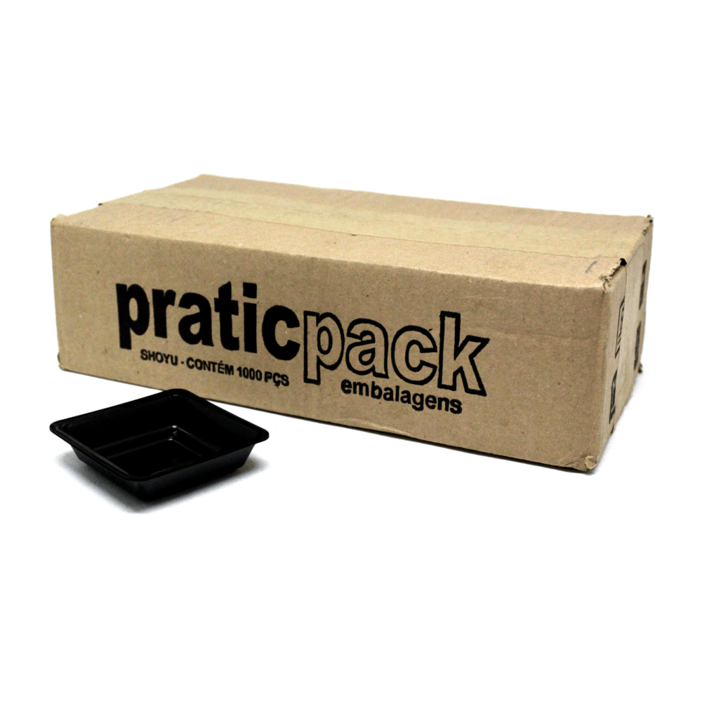 Embalagem Descartável Berço para Shoyu - Pratic Pack 1000 unidades