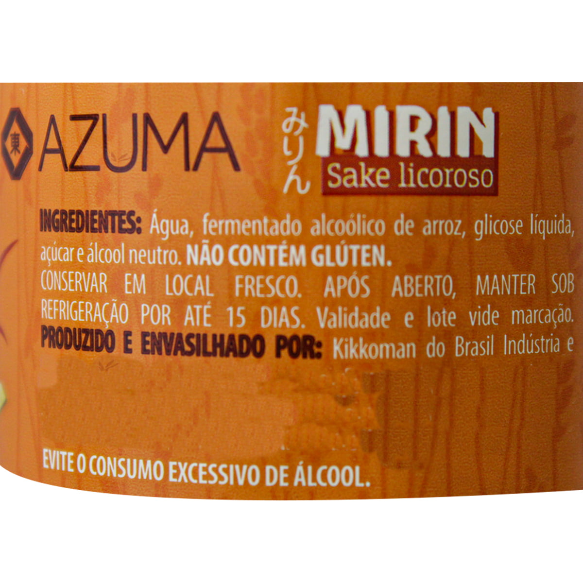 Saquê Licoroso Culinário Mirin - Azuma 500ml