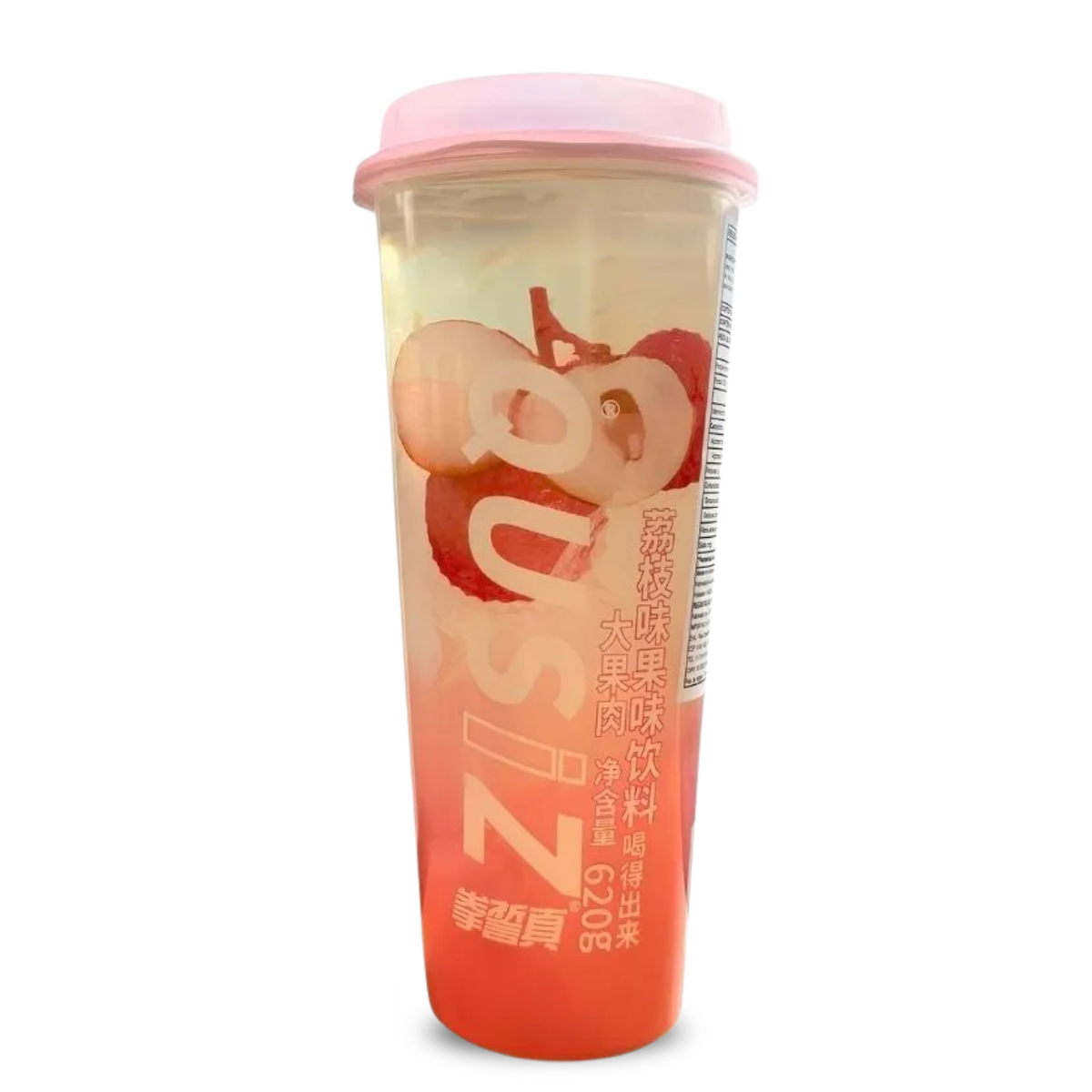 Bebida Adoçada Sabor Lichia com pedaço da Fruta - 620 gramas