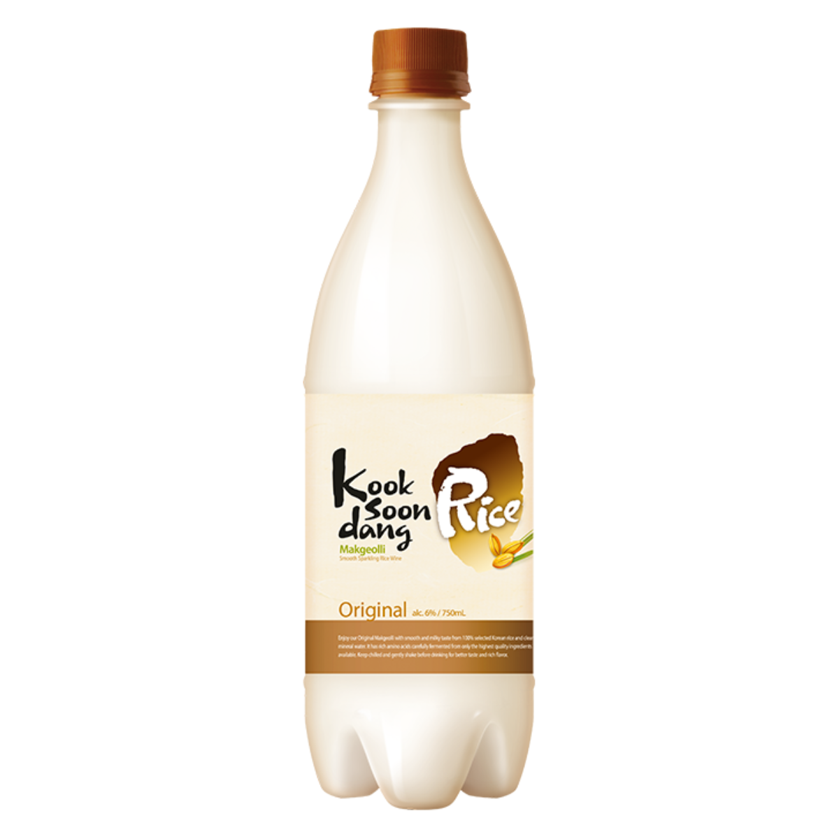 Bebida Alcoólica de Arroz Tradicional Coreana Makgeolli - 750 mL