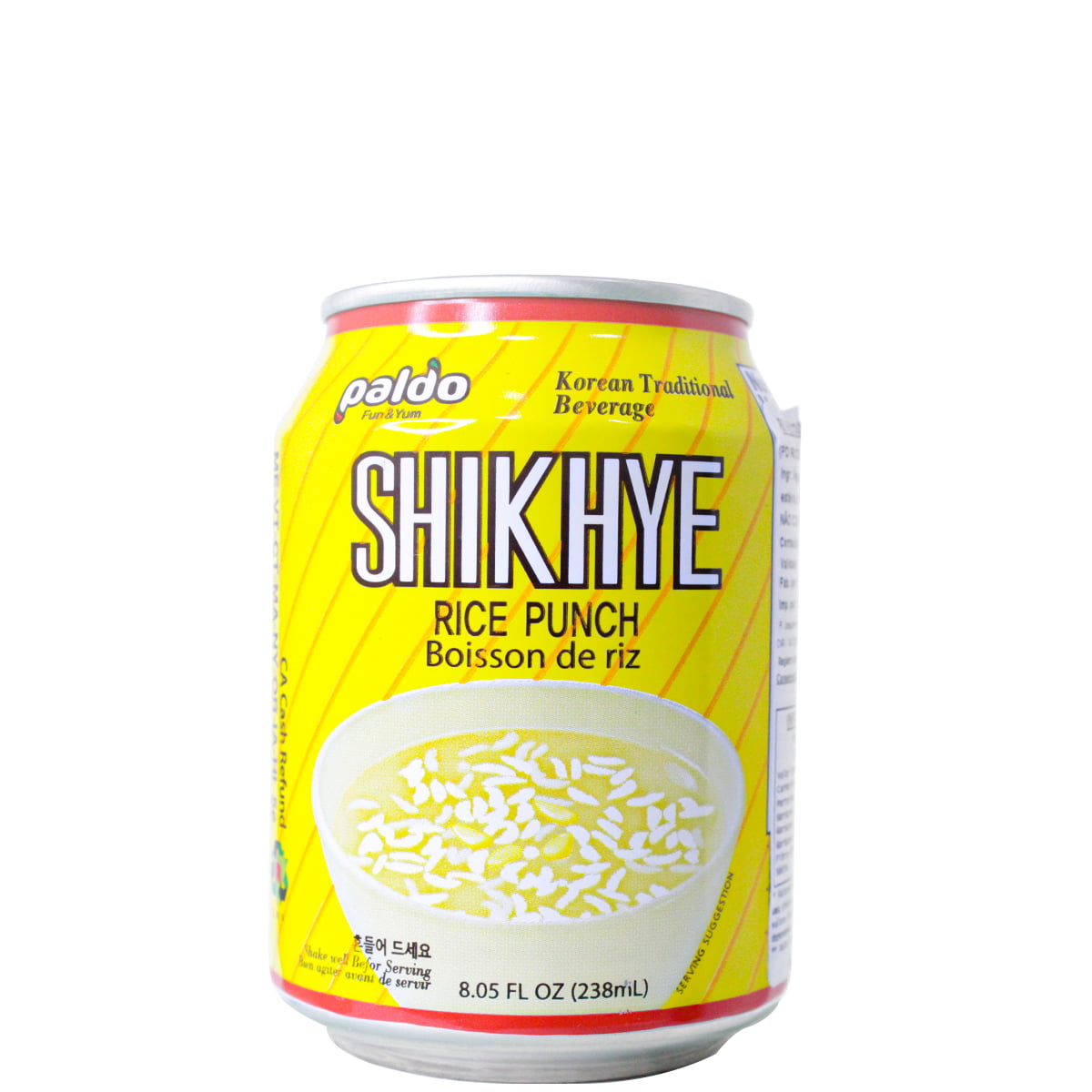 Bebida Coreana Adocicada de Arroz Shikhye Paldo  - 238mL