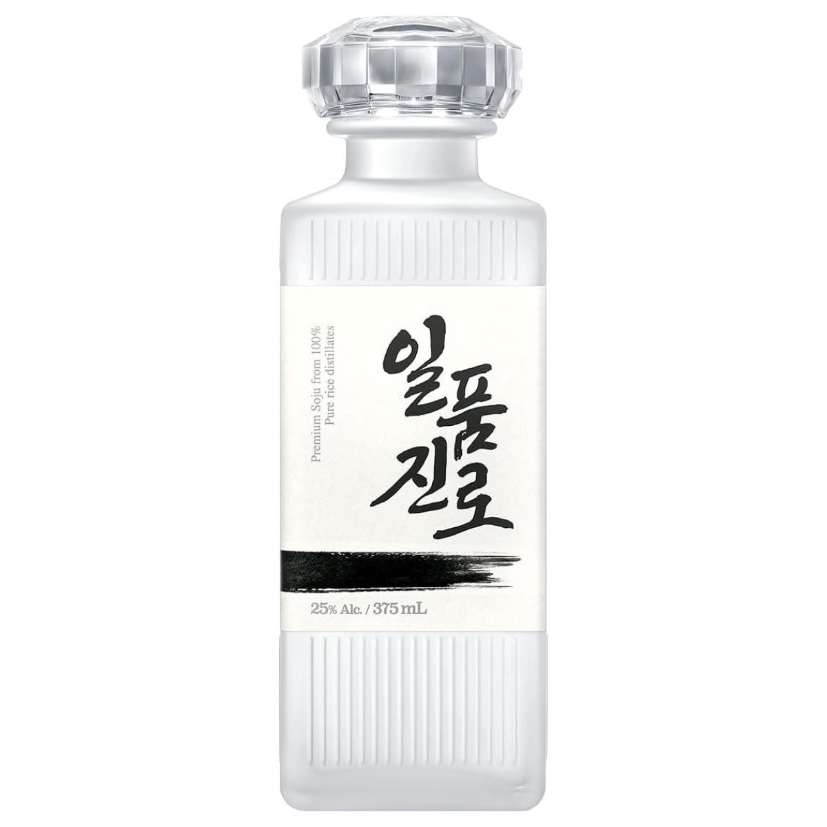 Bebida Coreana Soju Premium  Hitejinro ILPOON Puro com 100% - 375ML