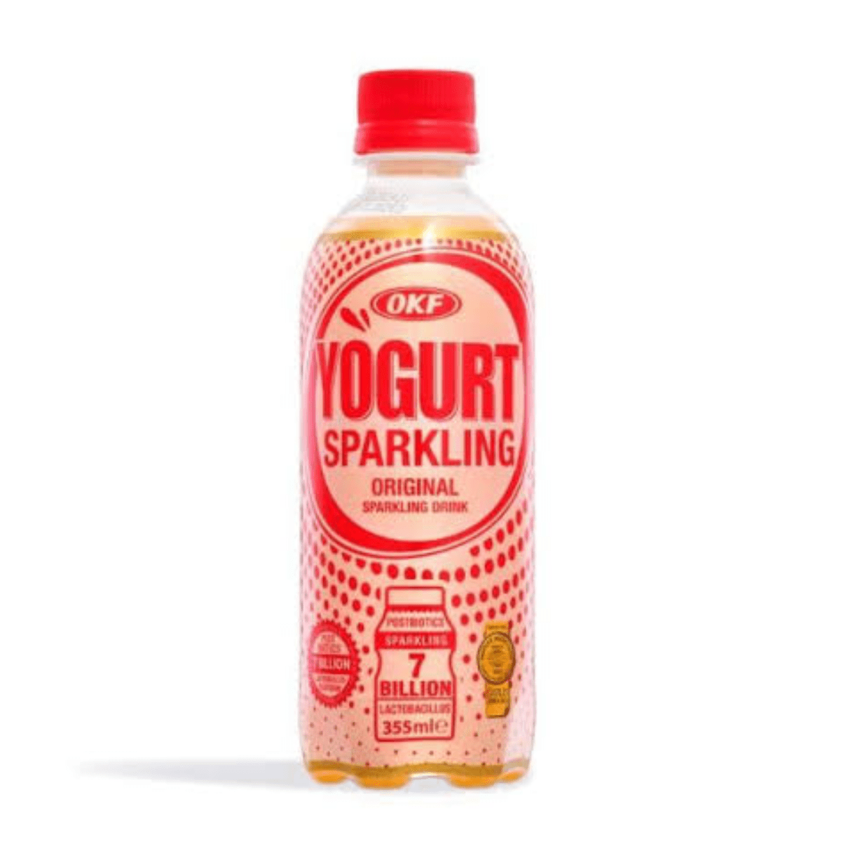 Bebida Gaseificada de Iogurte Original Yogurt Sparkling OKF - 355 mL