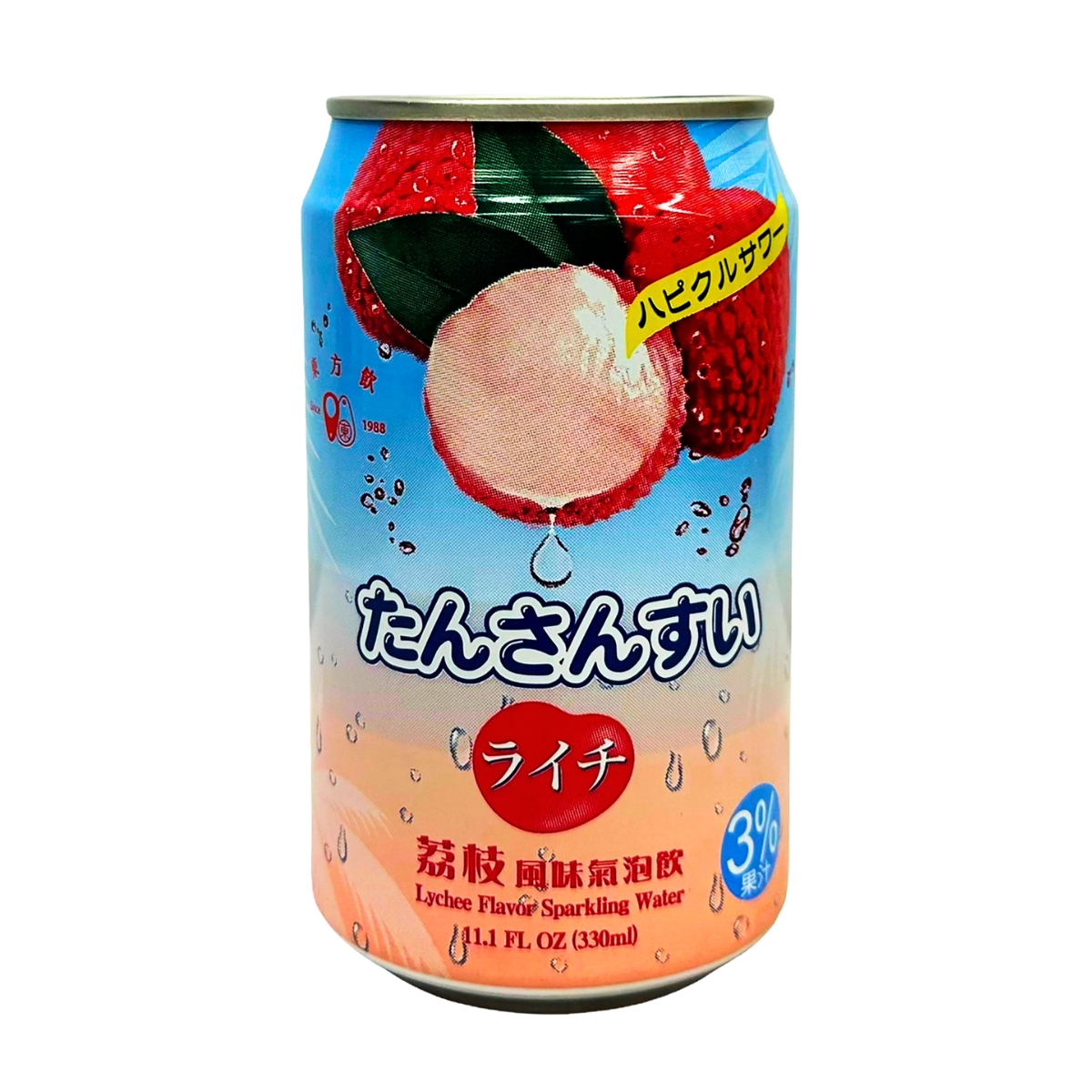 Bebida Gaseificada Sabor Lichia - 330mL