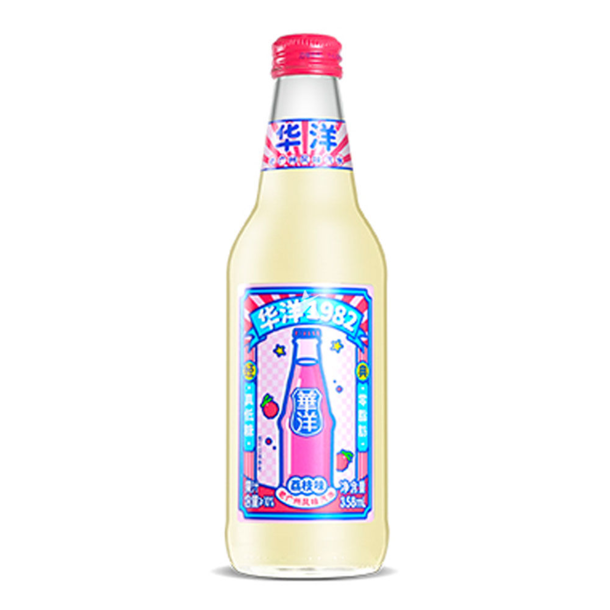 Bebida Gaseificada Sabor Lichia Huayang 1982 - 358mL