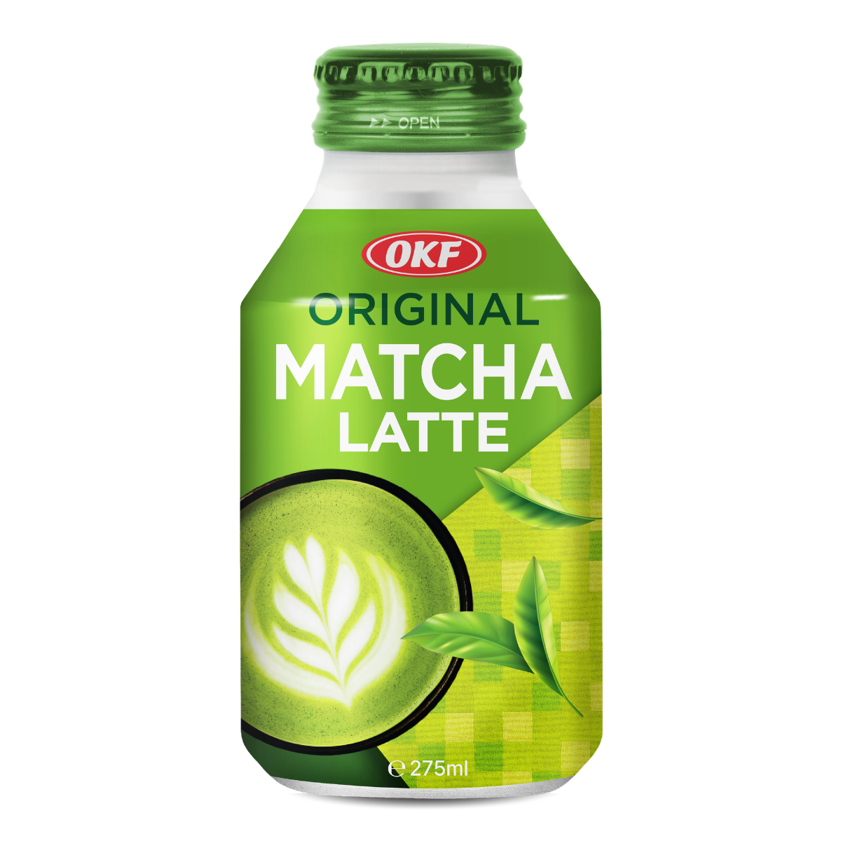 Bebida Pronta Coreana Matcha Latte Original OKF - 275ml