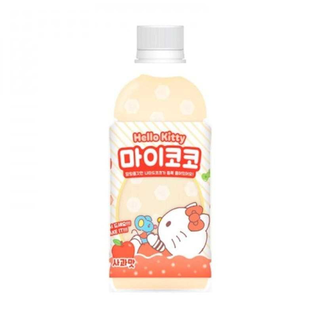 Bebida Pronta Saborizada de Maçã com pedaços de Coco Sanrio - 340mL