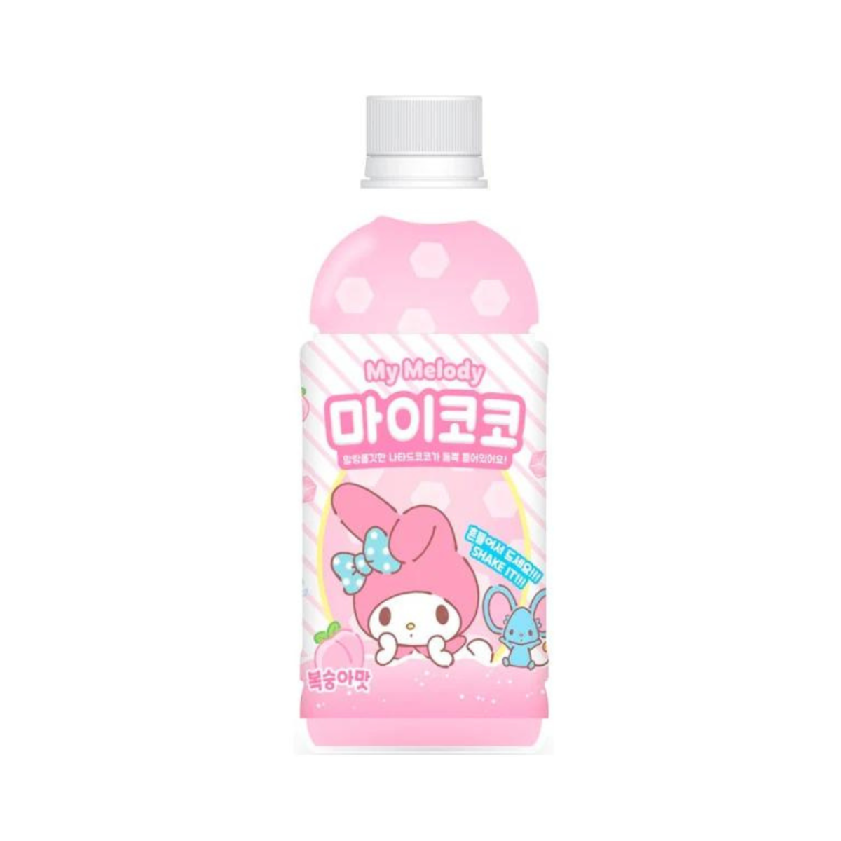 Bebida Pronta Saborizada de Pêssego com pedaços de Coco Sanrio - 340mL