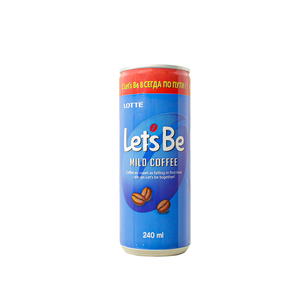 Café Coreano com Leite Lets Be Mild Coffee - 240mL