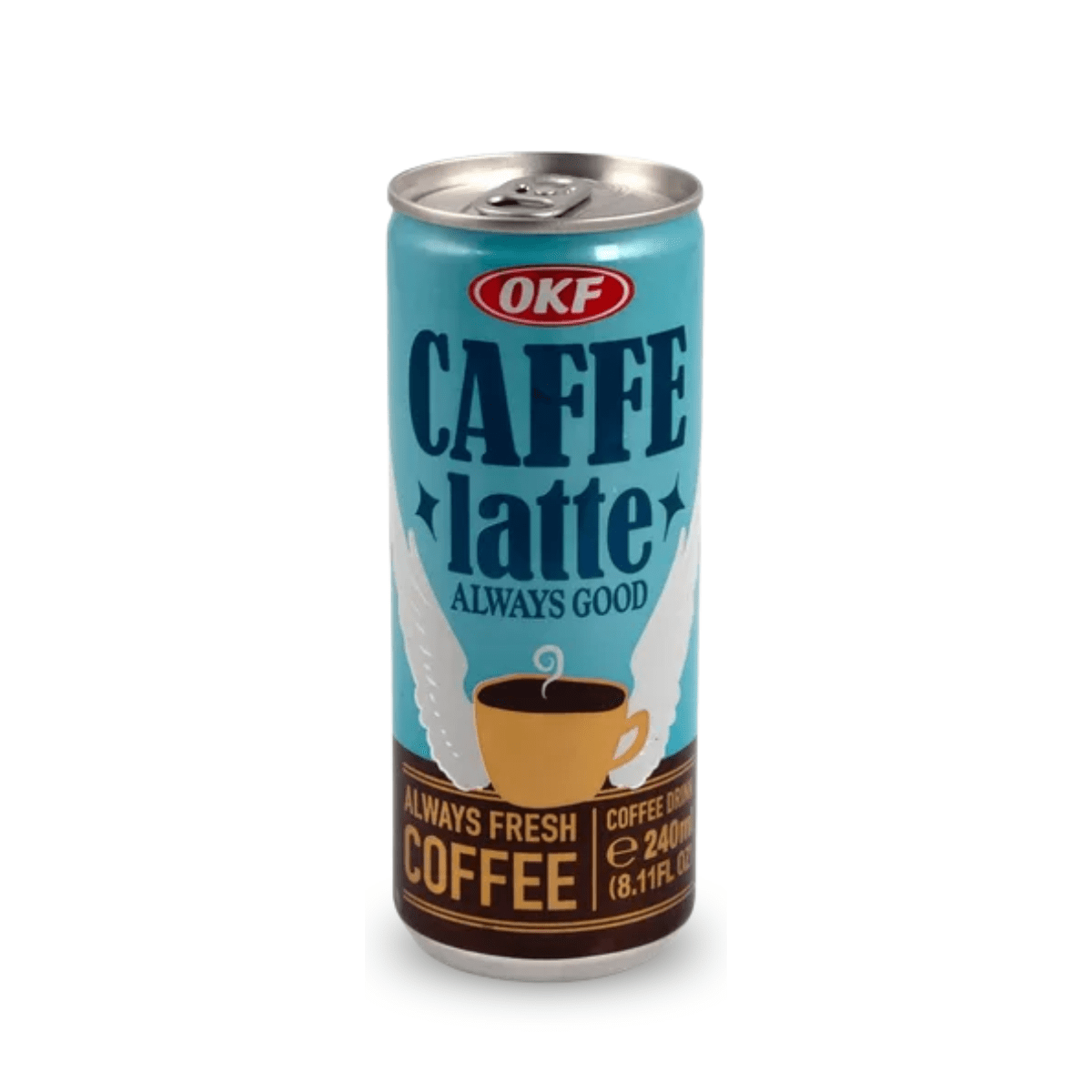 Café Coreano com Leite - Caffe Latte Premium OKF - 240mL
