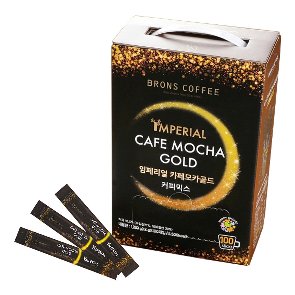 Café Pronto Solúvel Mocha Gold Imperial Brons Coffee - 100 Sachês