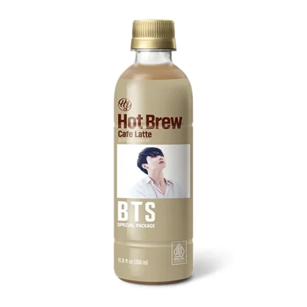 Café Coreano Hot Brew Sabor Café Latte BTS - 350mL